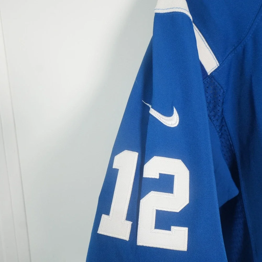 Nike Andrew Luck Indianapolis Colts Jersey Womens 40 Blue NFL‎ On Field 12